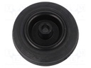 Transport wheel; Ø: 100mm; W: 30mm; Dyn.load: 800N; Rol.load: 750N