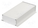 Enclosure: with panel; with fixing lugs; Filotec; X: 105mm; IP40
