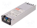 Power supply: switched-mode; for LED sign panels; 180W; 4.5VDC