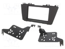 Radio mounting frame; Mazda; 2 DIN; black