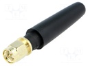 Antenna; RF; 2dBi; linear; Mounting: twist-on,vertical; 50Ω