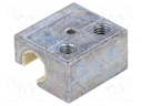 Trolley; cast zinc; 10mm; DryLin® W; Application: linear guides