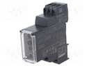 Timer; 0,05s÷100h; DPDT; 250VAC/8A; 12VAC; 12VDC; DIN; -20÷60°C