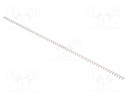 Busbar; 10mm2; Poles: 1; 690VAC; 690VDC; Inom: 63A; No.of mod: 60