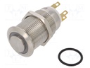 Switch: vandal resistant; Pos: 2; SPDT; 3A/220VAC; 5A/24VDC; IP65