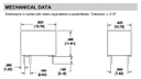 Relay: electromagnetic; SPDT; Ucoil: 5VDC; 1A/125VAC; 1A/30VDC; 1A