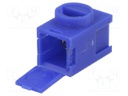 Terminal block; ways: 1; 0.14÷2.5mm2; THT,screw terminal; 30A