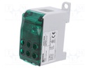 Splice terminal: distribution block; OJL; ways: 1; terminals: 7