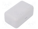 Enclosure: multipurpose; X: 41mm; Y: 66mm; Z: 31mm; ABS; grey