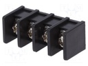 PCB terminal block; straight; 8.25mm; ways: 4; on PCBs; 4mm2; 20A