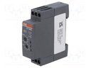 Timer; 0,05s÷100h; SPDT; 24÷240VAC; 24÷48VDC; DIN; -20÷60°C; IP20
