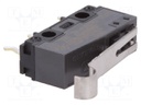 Microswitch SNAP ACTION; with lever with roller simulation