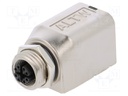 Adapter; M12 female,RJ45 socket; X code-ProfiNET; PIN: 8; Cat: 6a