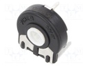 Potentiometer: mounting; single turn,horizontal; 10kΩ; 120mW