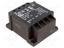 Transformer: encapsulated; 40VA; 115/115VAC; 9V; 9V; 2222mA; 2222mA