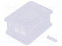 Enclosure: for computer; semi-transparent; X: 73mm; Y: 100mm