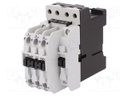 Contactor: 3-pole; NO x3; 24VDC; 15A; DIN,panel; CI 15; -30÷60°C