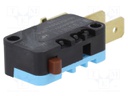 Microswitch SNAP ACTION; SPDT; 16A/250VAC; ON-(ON); Pos: 2; IP40