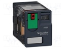Relay: electromagnetic; 4PDT; Icontacts max: 6A; 6A/250VAC; socket