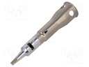 Tip; chisel; 2.4mm; WEL.WP1