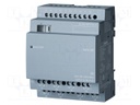 Module: extension; IN: 8; OUT: 8; OUT 1: relay; OUT 1: 5A; LOGO!8