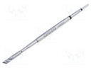 Tip; knife; 3.4x0.3mm