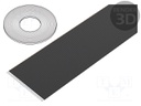 Wire: ribbon; 1.27mm; stranded; Cu; 64x28AWG; unshielded; PVC; black