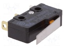 Microswitch SNAP ACTION; with lever; SPDT; 0.1A/125VAC; ON-(ON)