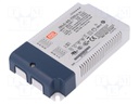 Power supply: switched-mode; LED; 65.1W; 69÷93VDC; 700mA; IP20
