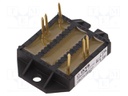 Single-phase bridge rectifier; Urmax: 800V; If: 80A; Ifsm: 750A