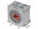 Encoding switch; HEX/BCD; Pos: 16; Rcont max: 30mΩ; Man.series: ND3