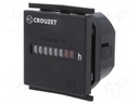 Counter: electromechanical; mechanical indicator; working time