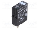 Relay: solid state; Ucntrl: 18÷36VAC; 5A; 24÷280VAC; socket