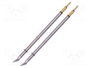 Tip; bent conical; 0.2mm; 413°C; for soldering station