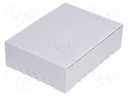 Enclosure: wall mounting; X: 300mm; Y: 400mm; BEEBOX; light grey