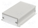 Enclosure: with panel; with fixing lugs,with heatsink; Filotec