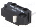 Microswitch SNAP ACTION; without lever; SPDT; 3A/250VAC; ON-(ON)