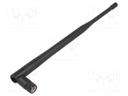 Antenna; WiFi; 7dBi; linear; Mounting: twist-on,vertical,angular