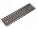 Double rail; aluminium; Ø: 10mm; L: 1000mm; W: 40mm; DryLin® W