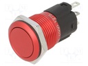 Switch: vandal resistant; Pos: 2; SPDT; 3A/240VAC; 3A/240VDC; ON-ON