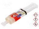 Epoxy adhesive; transparent; Application: filling,combining