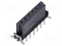 Connector: PCB to PCB; female; PIN: 6; 2.54mm; -55÷125°C; 20A; THT