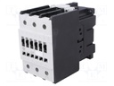 Contactor: 3-pole; NO x3; 230VAC; 95A; DIN,on panel; CL; 45kW