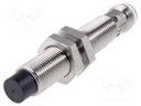 Sensor: inductive; Output conf: PNP / NC; 0÷8mm; 12÷24VDC; M12