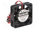 Axial Fan, 5 V, DC, 40 mm, 10 mm, 5.3 cu.ft/min, 0.15 m³/min