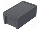 Enclosure: multipurpose; X: 125mm; Y: 231mm; Z: 90mm; BOCUBE; ABS