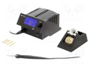 Soldering station; Station power: 80W; 150÷450°C; ESD