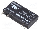 Relay: solid state; Ucntrl: 15÷30VDC; 3.5A; 0÷24VDC; THT; SIP