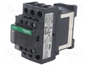Contactor: 3-pole; NO x3; Auxiliary contacts: NO + NC; 220VAC; 38A