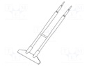 Tip; shovel; 50mm; for JBC-HT-A hot tweezers